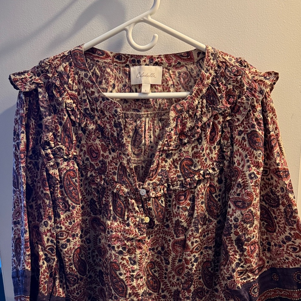 Cleobella Multicolor Paisley Blouse